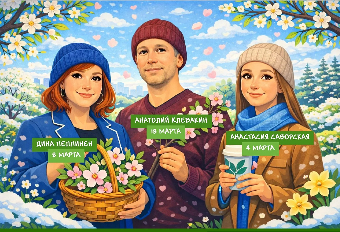 Мартовские именинники РИУ